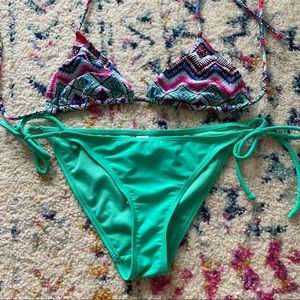 String Bikini Top and Bottom